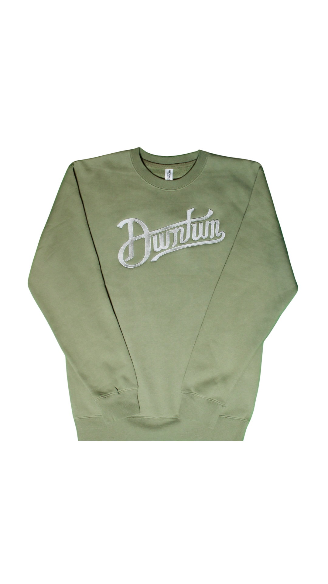 Handwritten Oversized Embroidery Crewneck