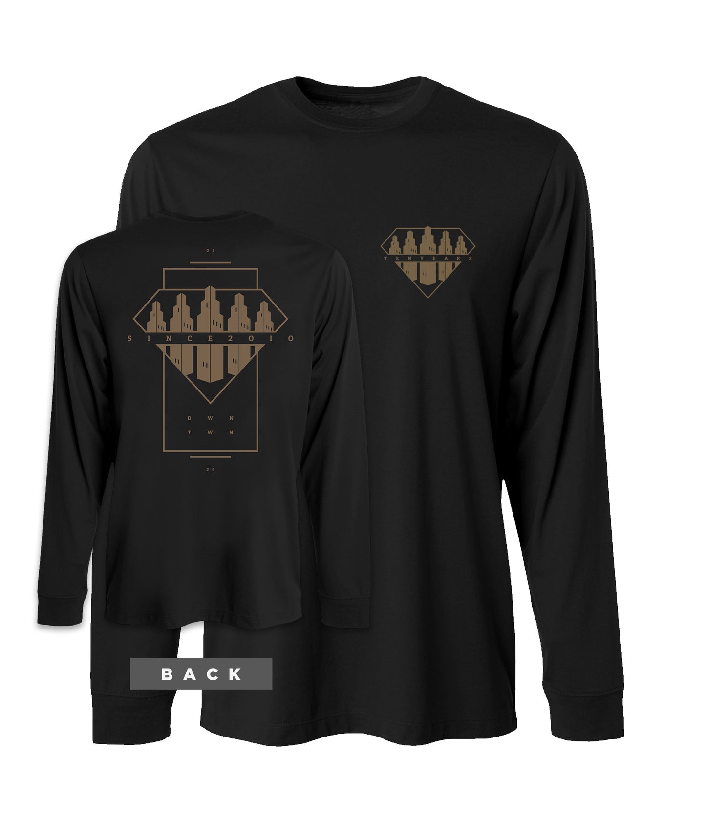 10 Year Anniversary Long Sleeve Tee #1