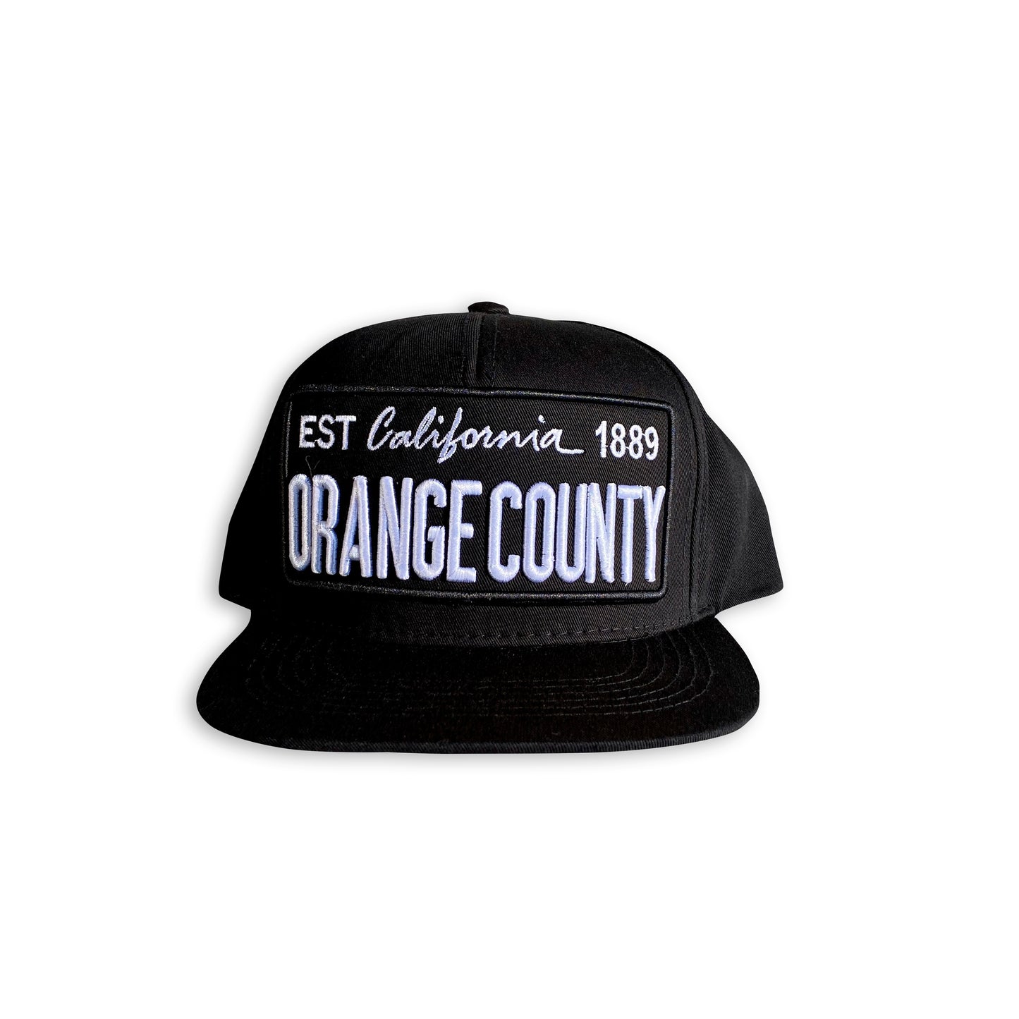 Orange County License Plate Hat