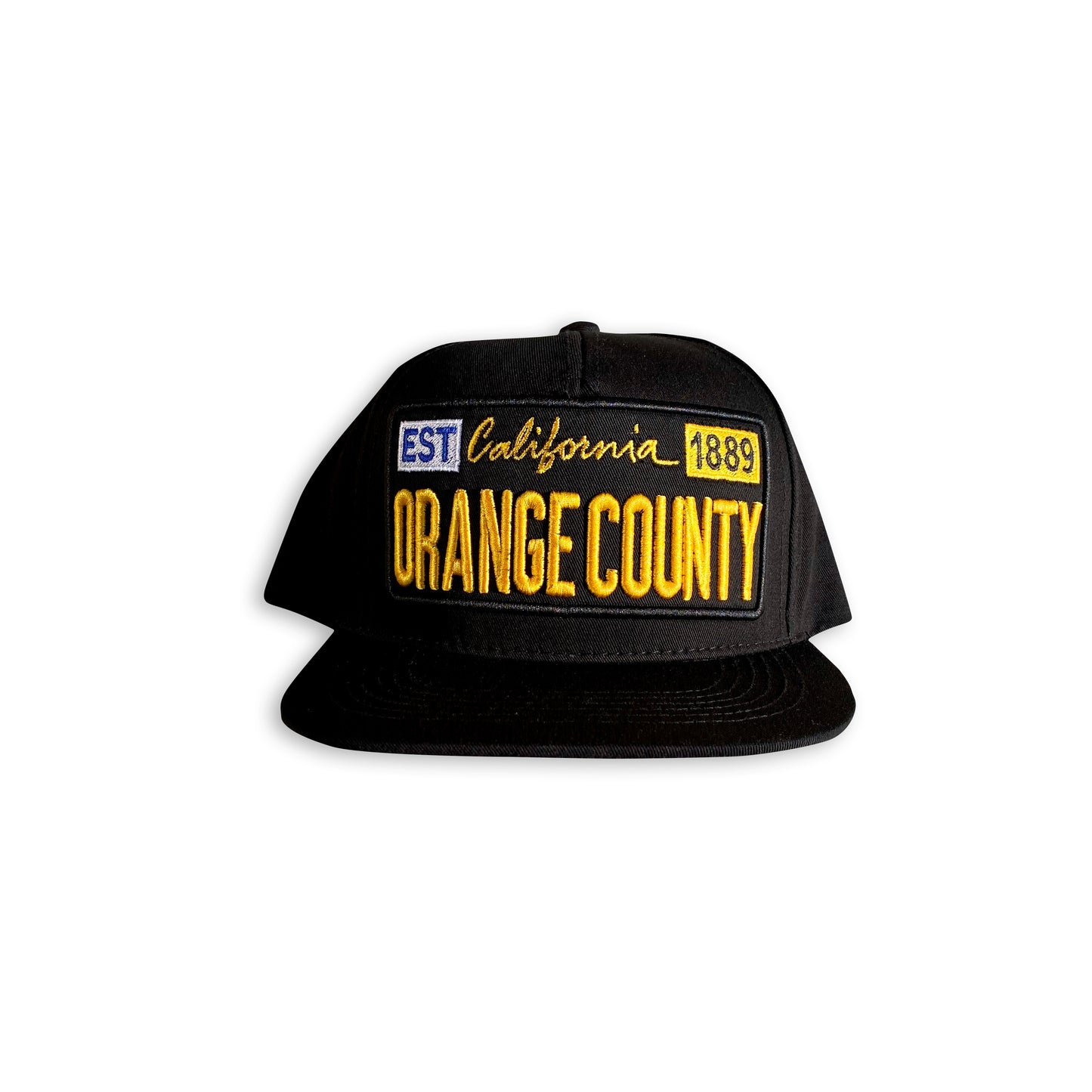 Orange County License Plate Hat