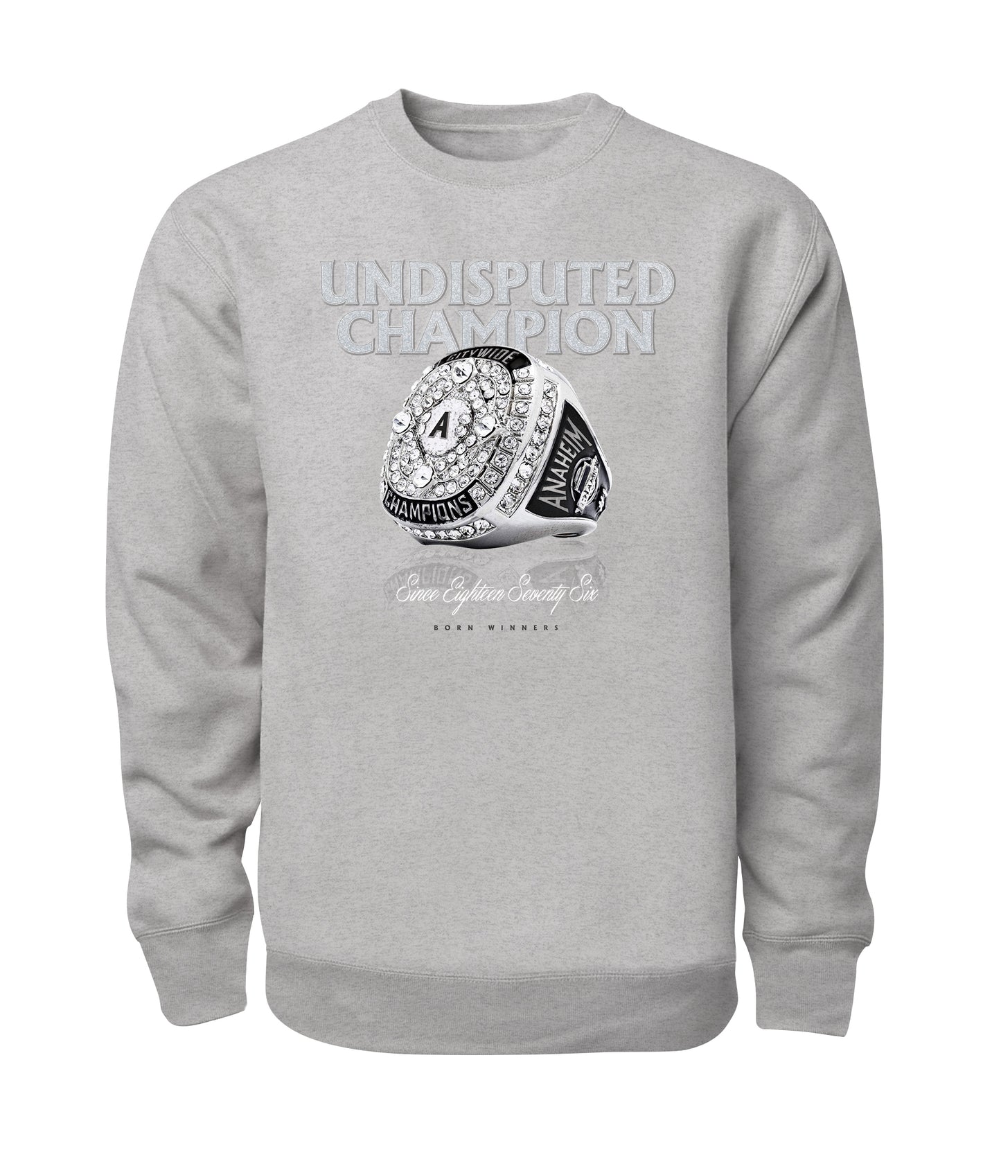 Anaheim Championship Ring Crewneck Sweatshirt