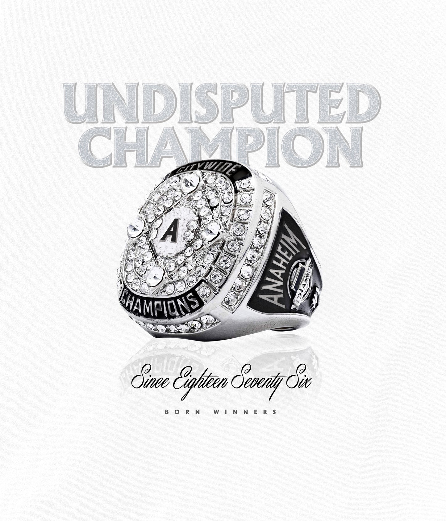 Anaheim Championship Ring Long Sleeve Tee