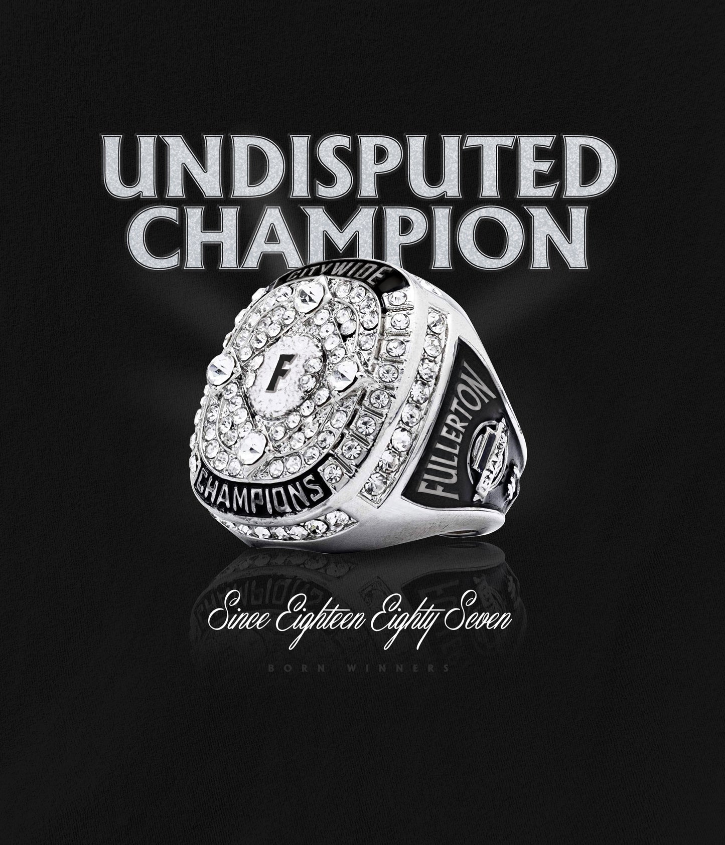 Fullerton Championship Ring Long Sleeve Tee
