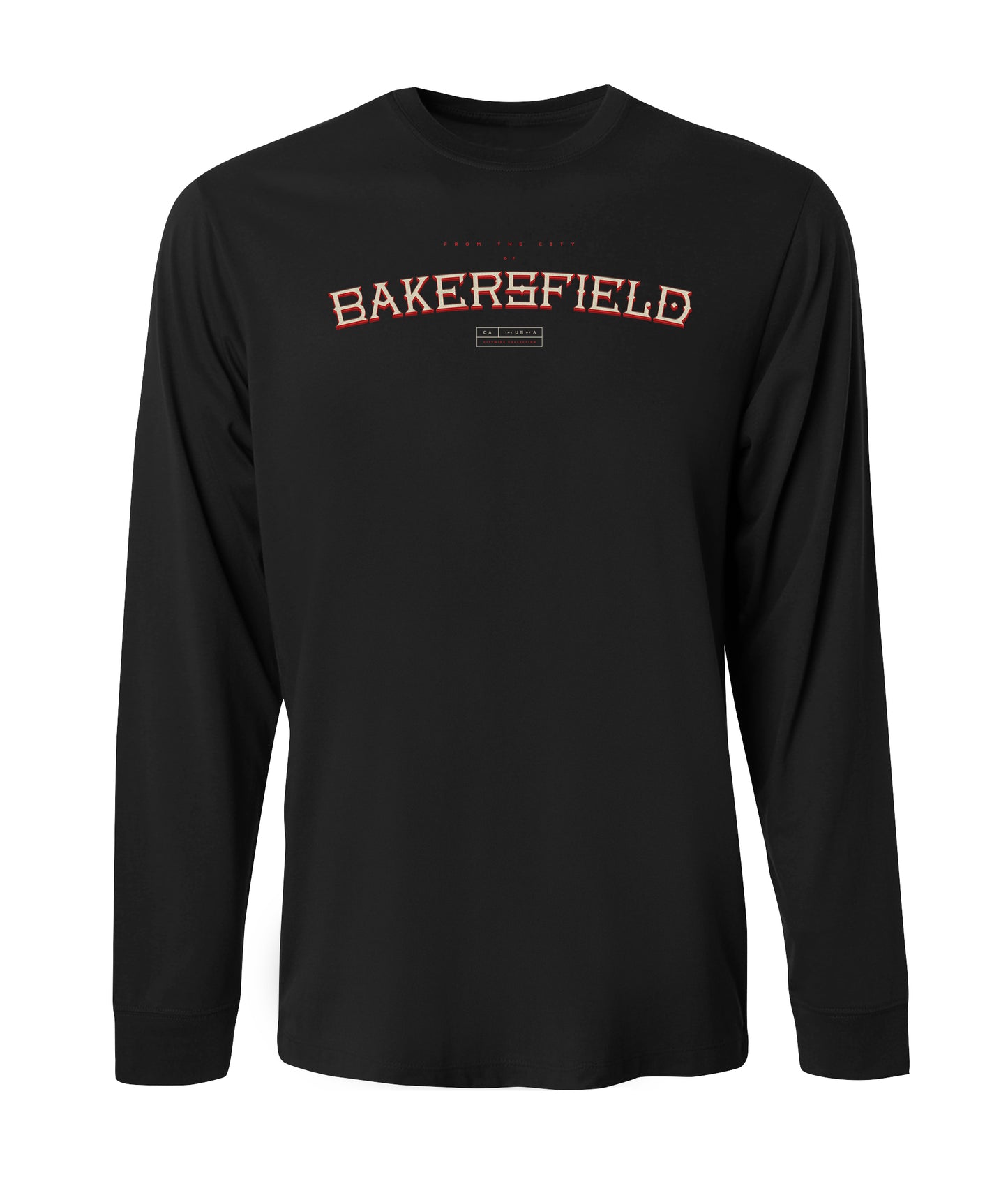 Bakersfield Stacked Long Sleeve Tee