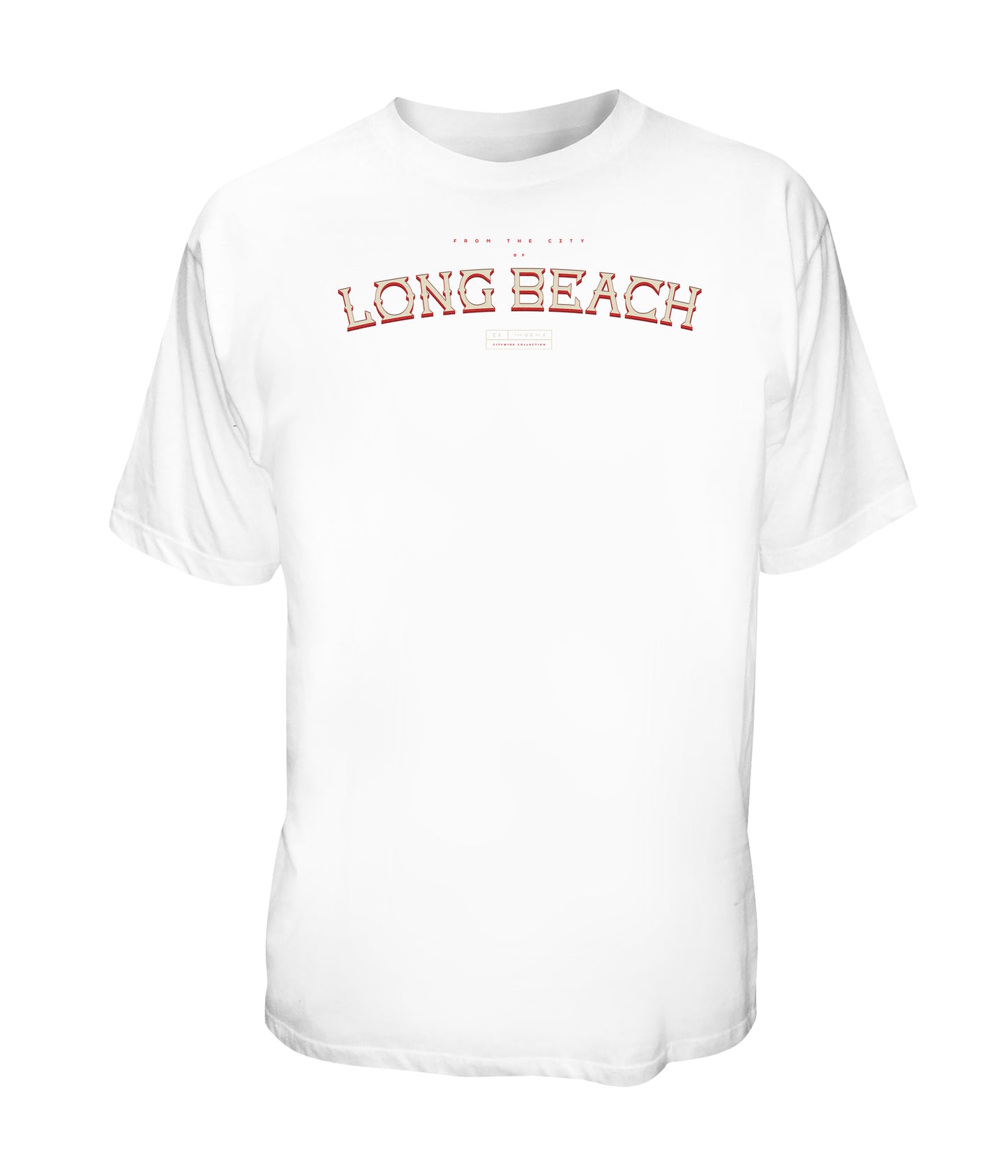 Long Beach Stacked Long Sleeve Tee