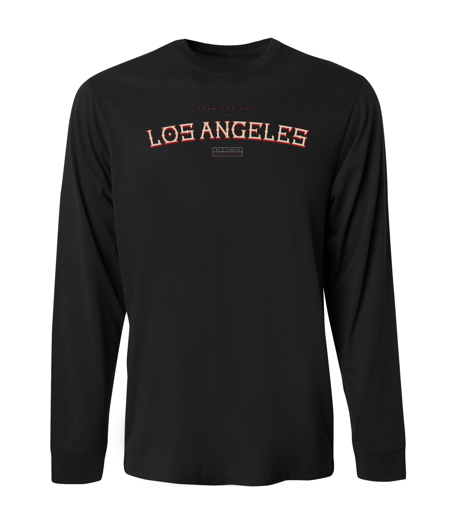 Los Angeles Stacked Long Sleeve Tee