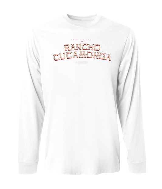 Rancho Cucamonga Stacked Long Sleeve Tee