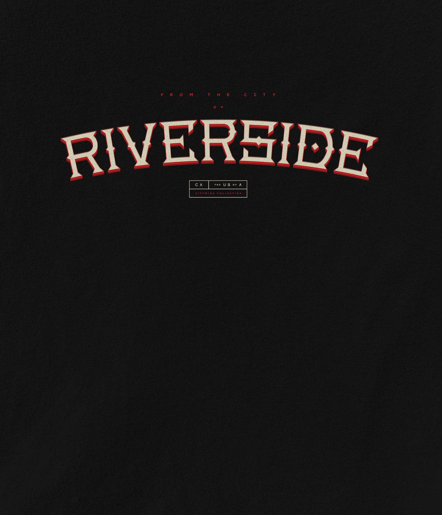 Riverside Stacked Crewneck Sweatshirt