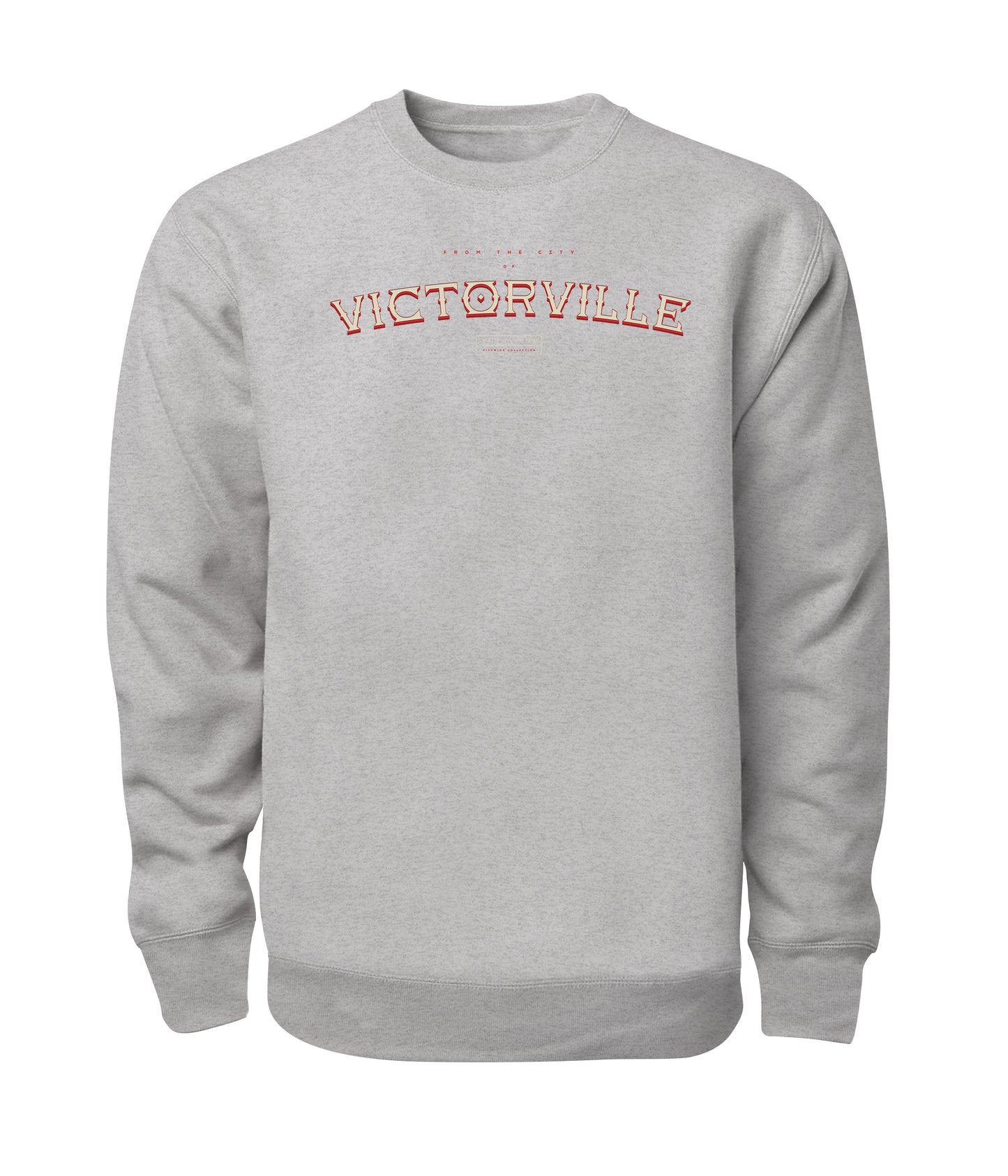 Victorville Stacked Crewneck Sweatshirt