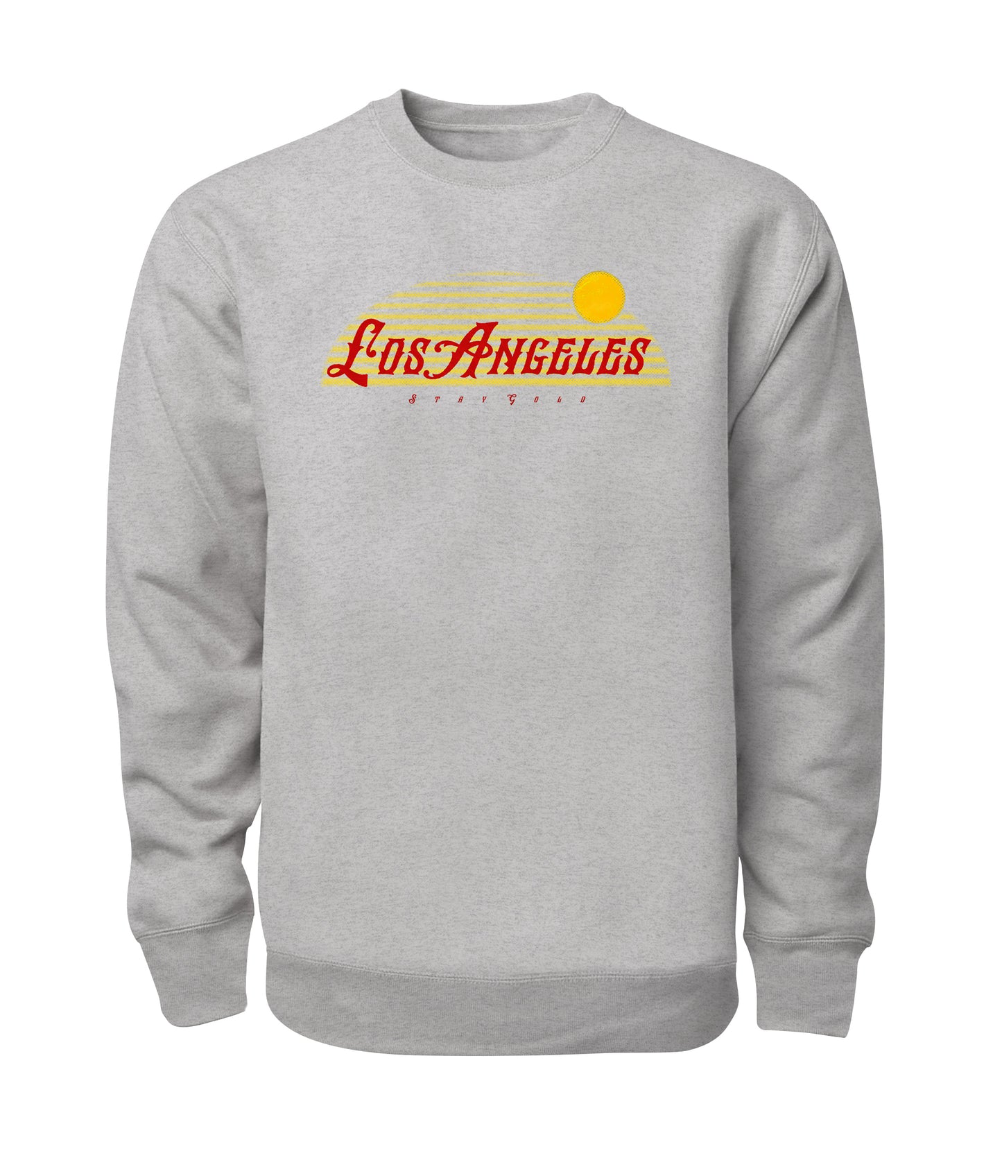 Los Angeles Stay Gold Crewneck Sweatshirt