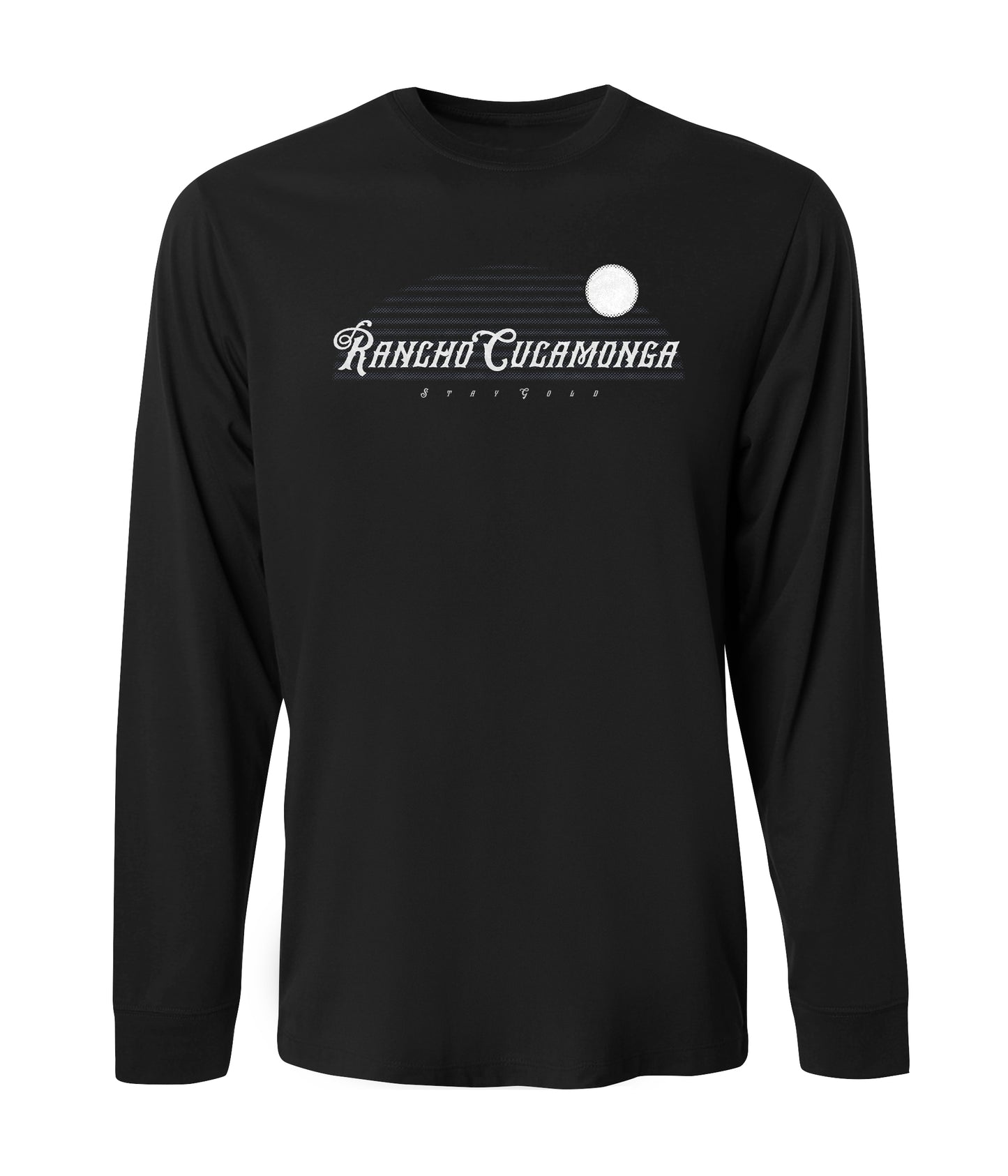 Rancho Cucamonga Stay Gold Long Sleeve Tee