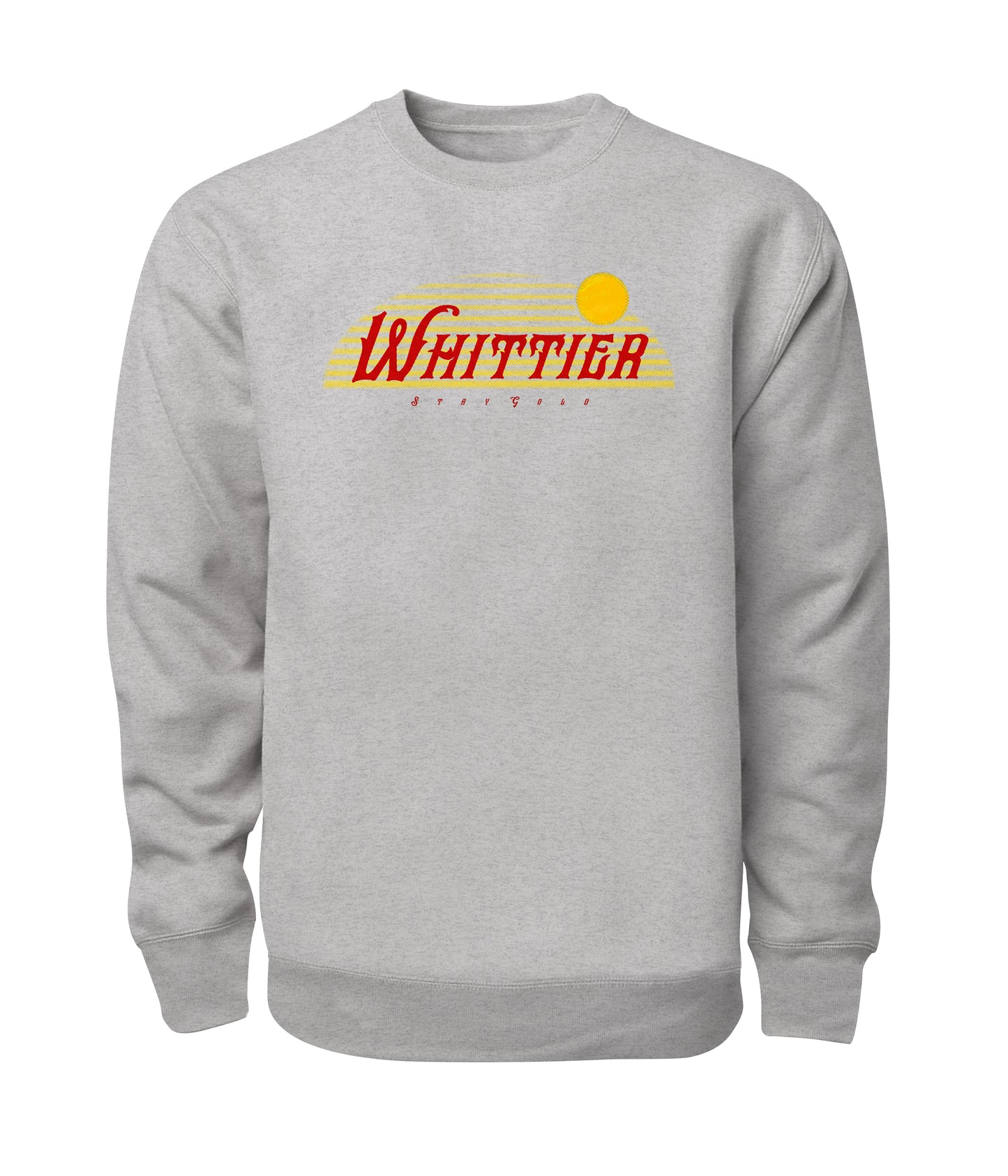Whittier Stay Gold Crewneck Sweatshirt