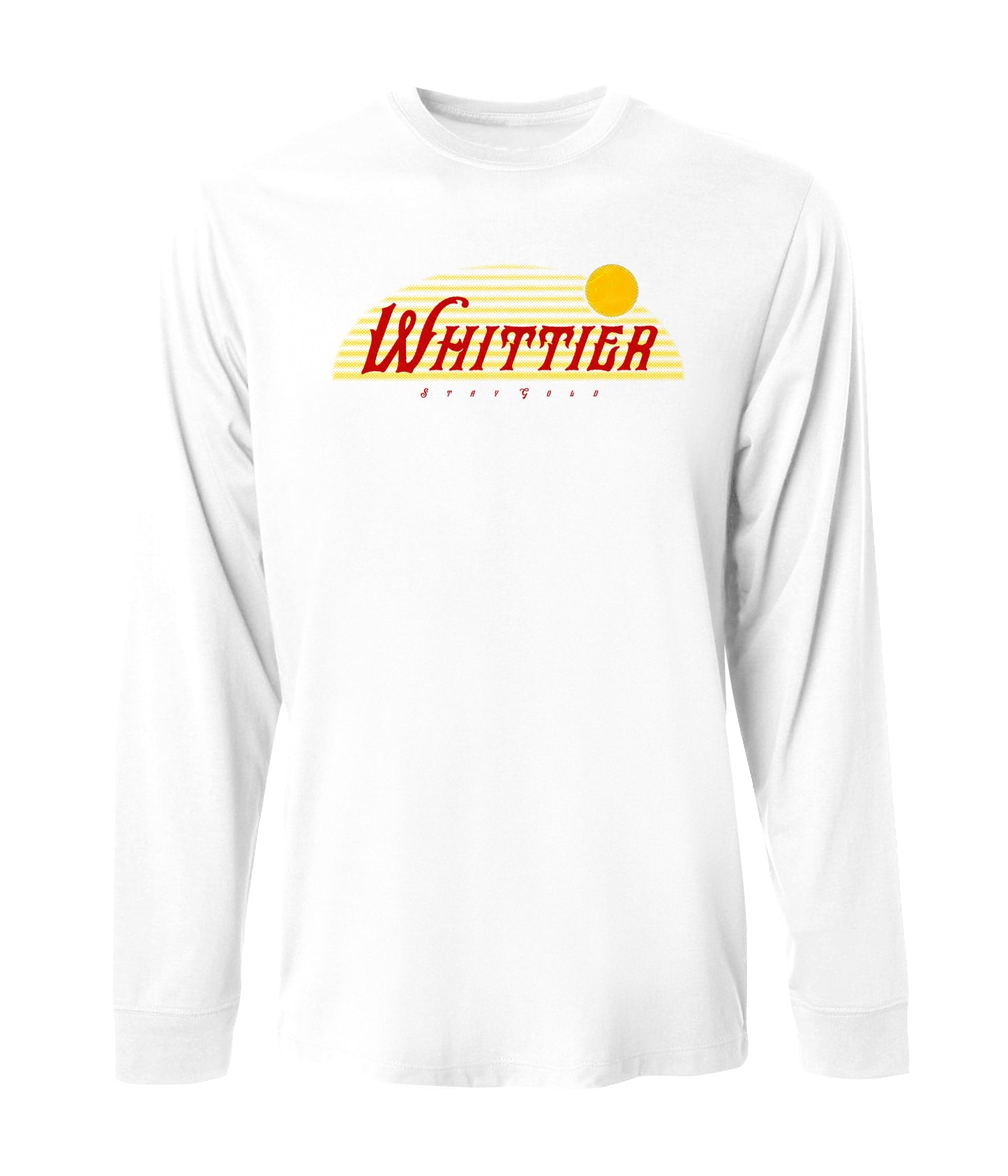 Whittier Stay Gold Long Sleeve Tee