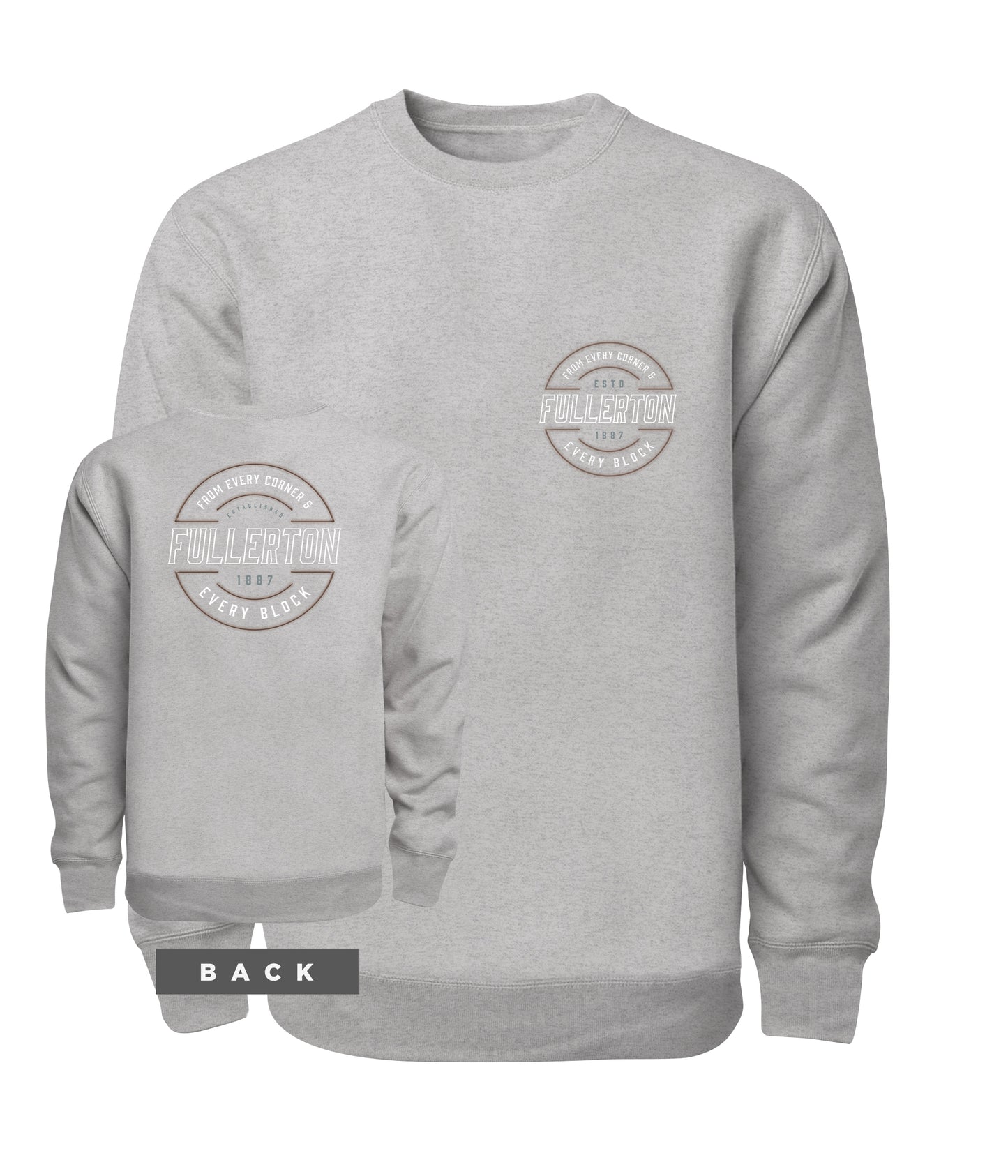Fullerton Lit Up Crewneck Sweatshirt