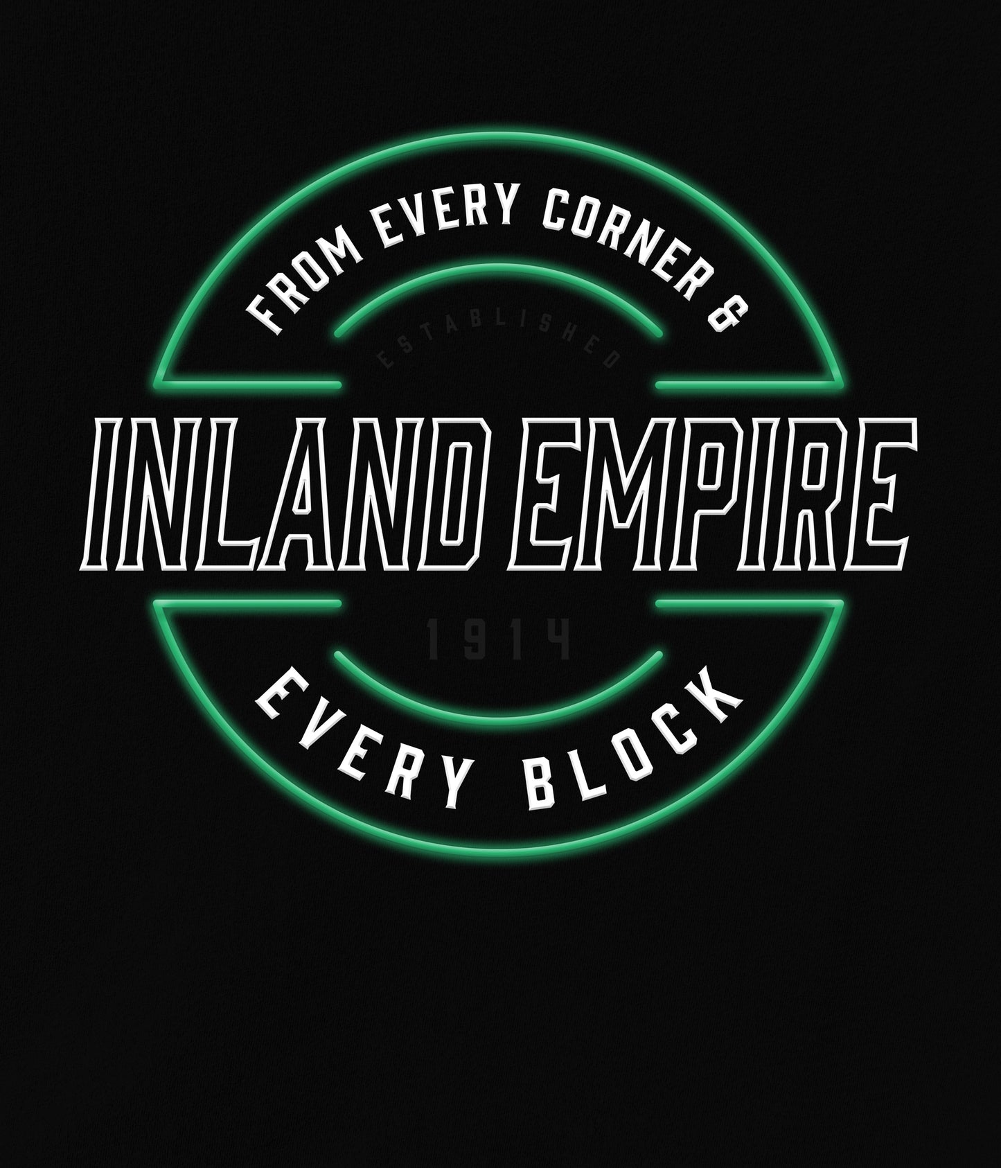 Inland Empire Lit Up Long Sleeve Tee