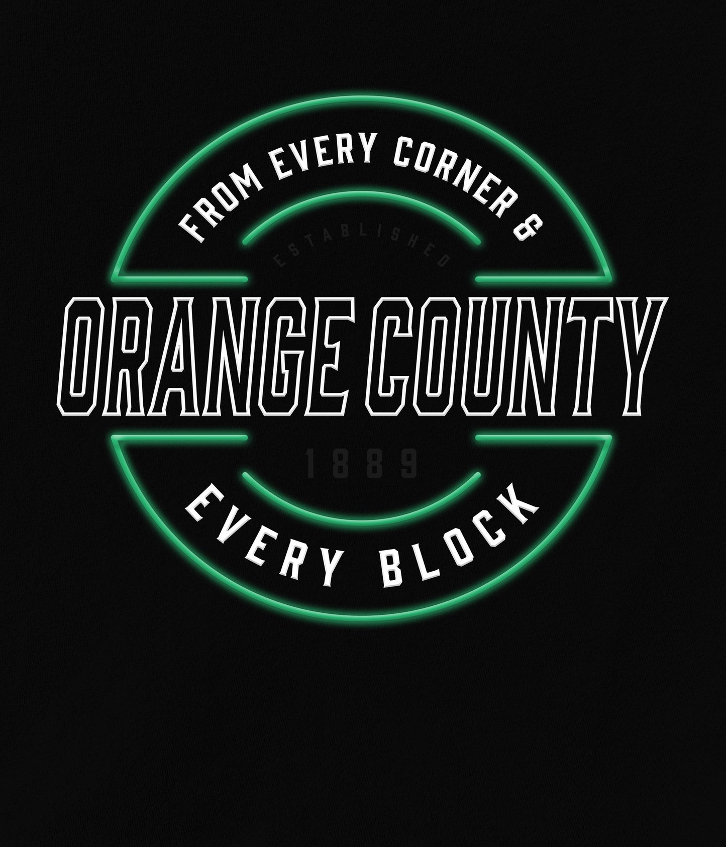 Orange County Lit Up Hoody