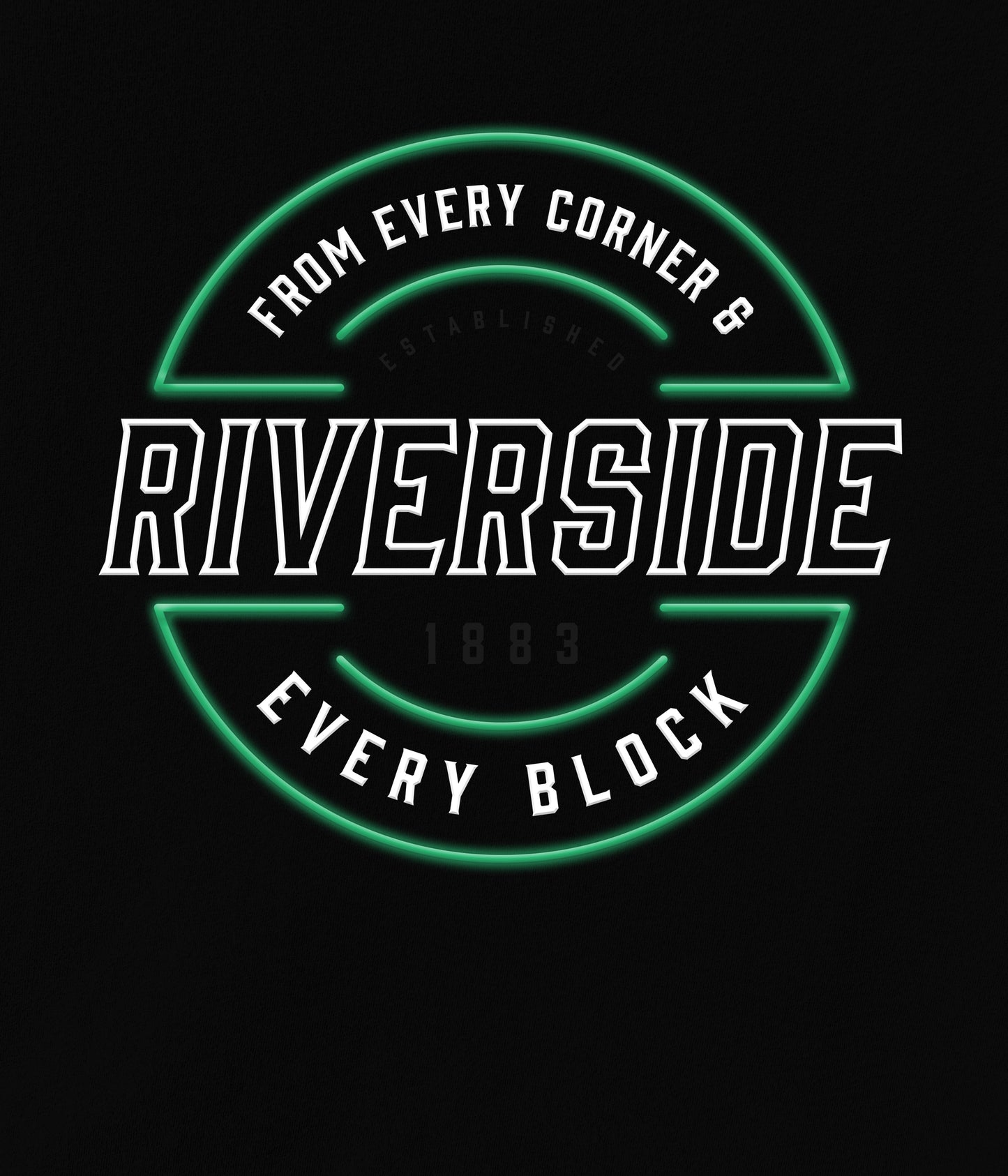 Riverside Lit Up