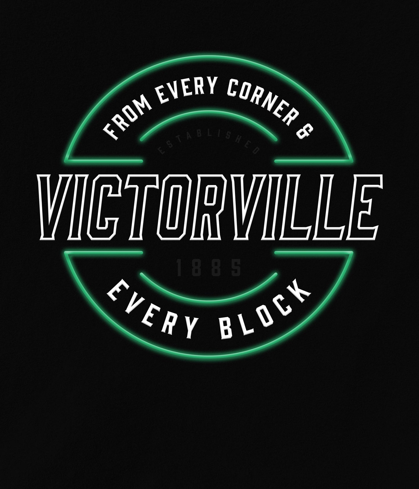 Victorville Lit Up Long Sleeve Tee