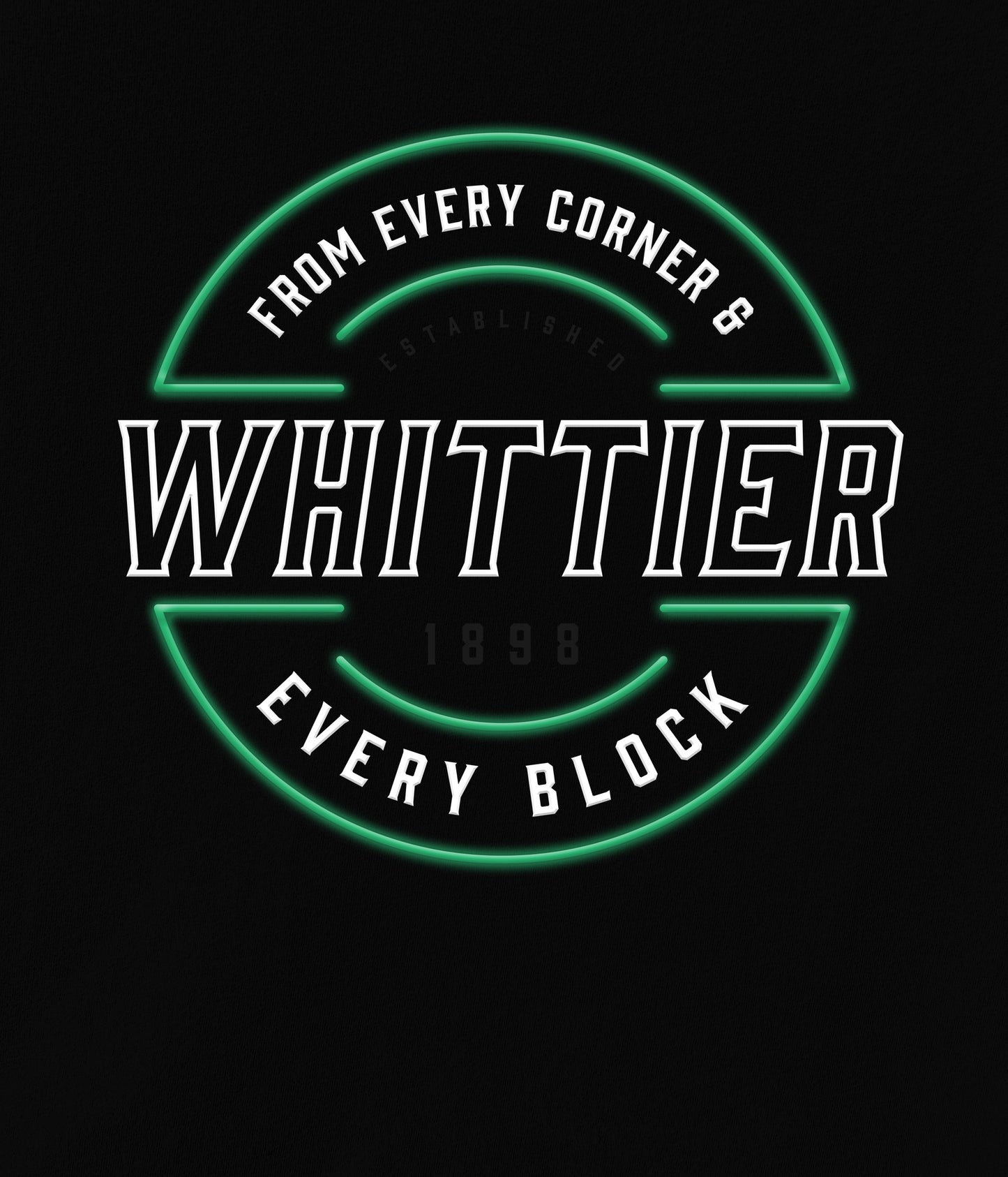 Whittier Lit Up Crewneck Sweatshirt