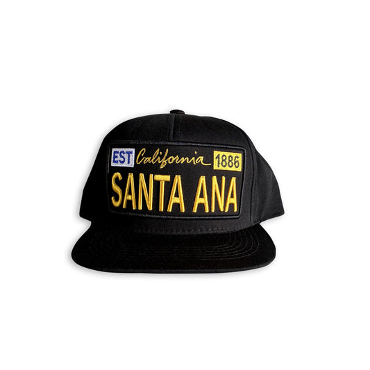 Santa Ana License Plate Hat
