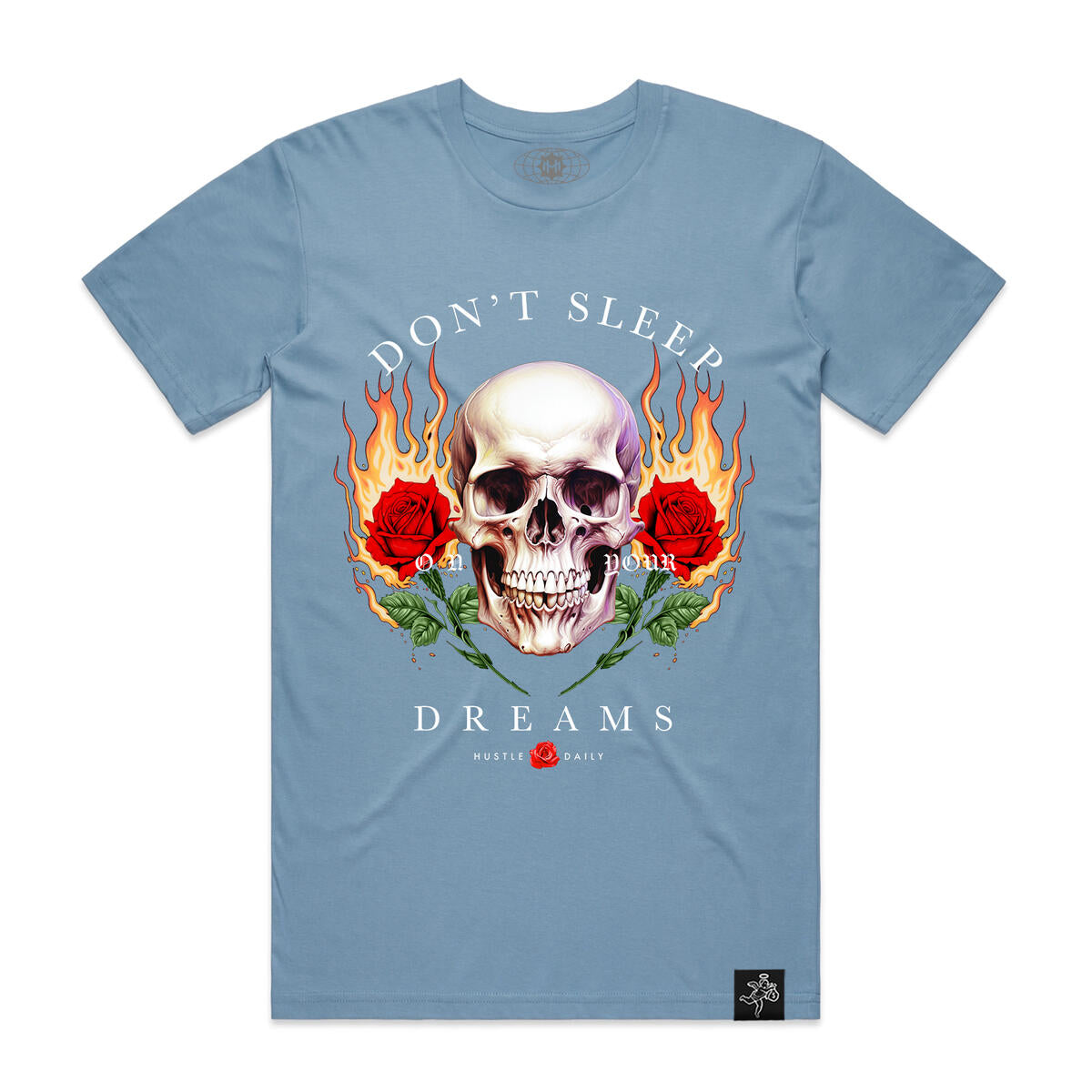DSD Flame Rose Skull