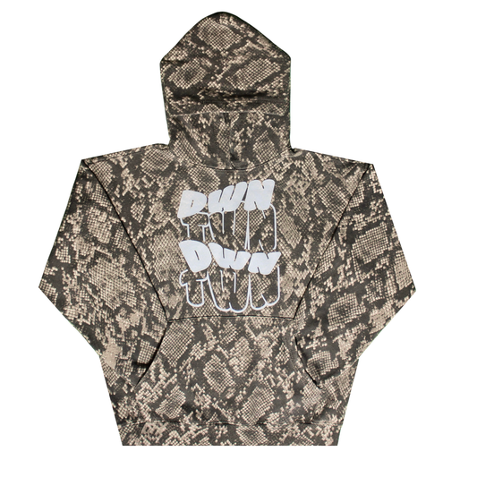 Bouncing Snakeskin Hoodie