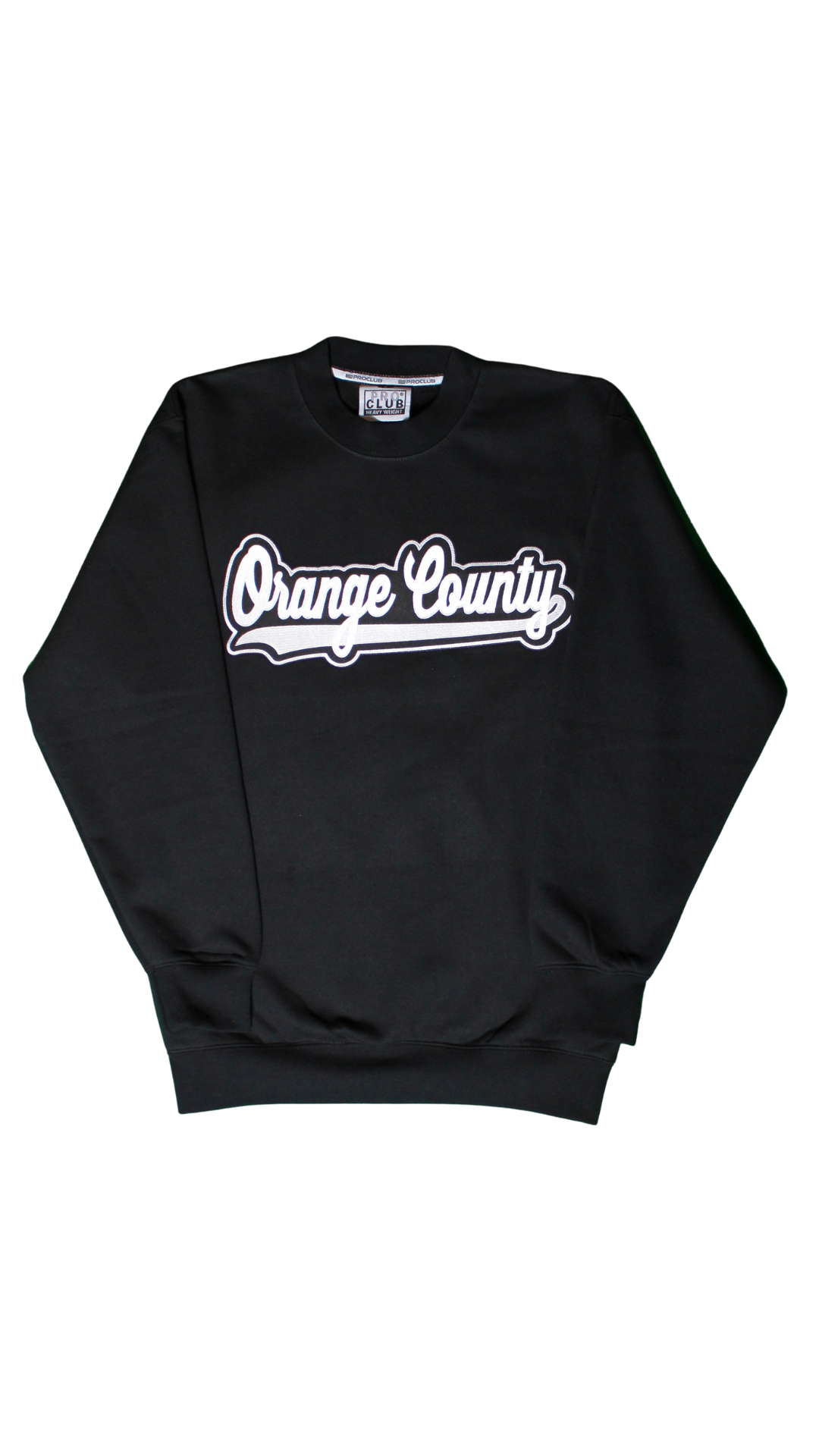 Orange County Letterman Crewneck