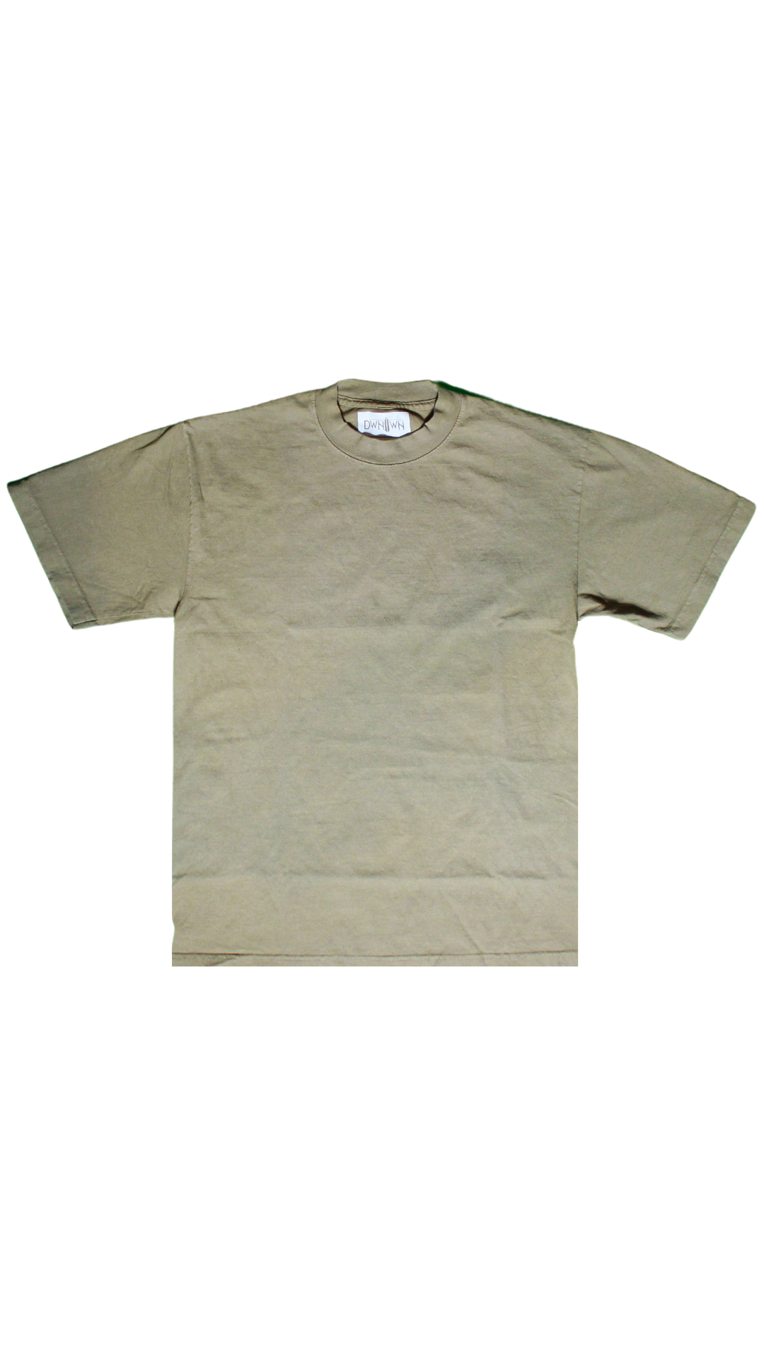 Heavyweight Oversized Blank Dwntwn Tee