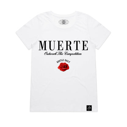 MUERTE OUTWORK ROSE - Women's Tee