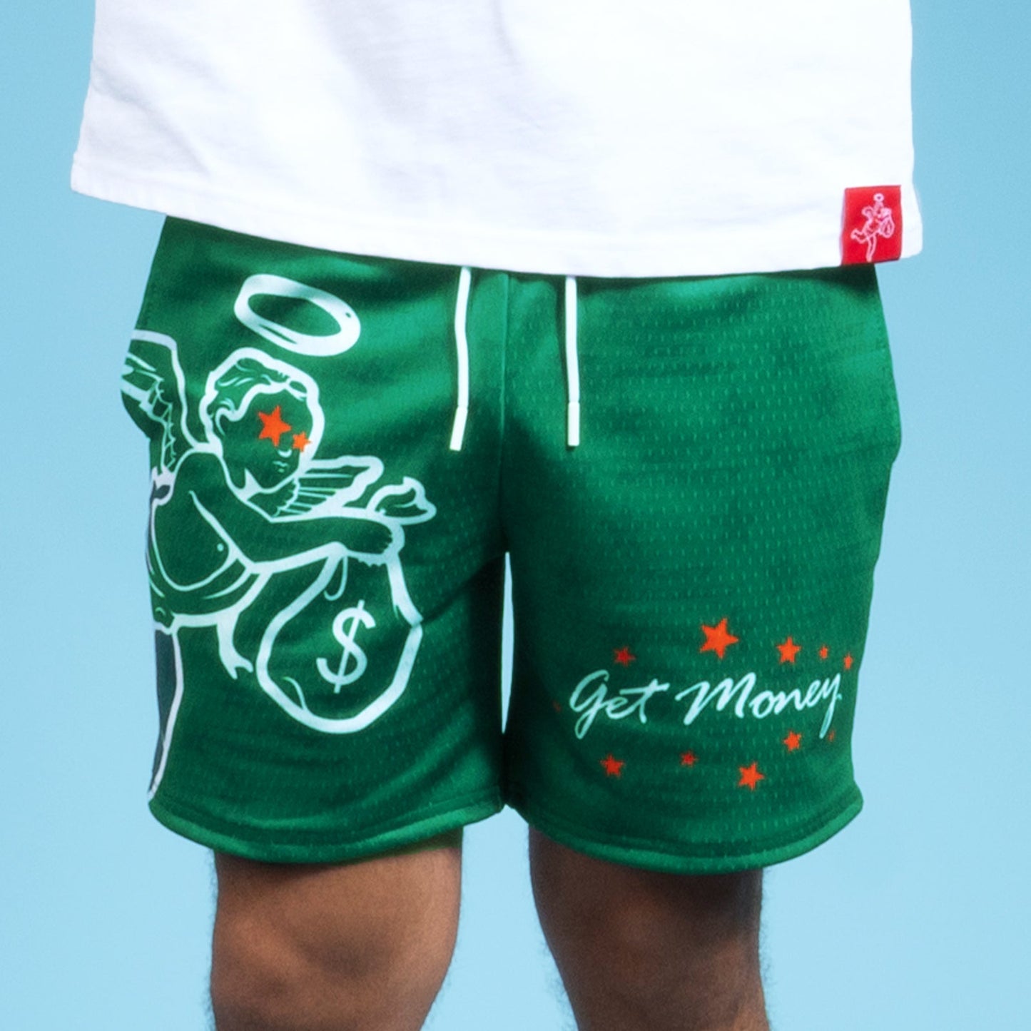 Get Money Stars Angel Shorts