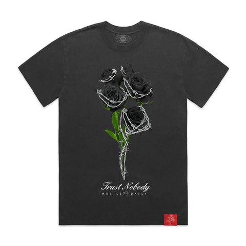 Black Rose Faded - ULTRA HW Red Label Tee - Faded Black