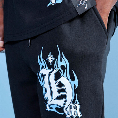 Blue Flame Sweatpants