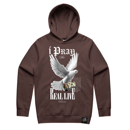 Dove Pray The Real Super Heavy Hoodie