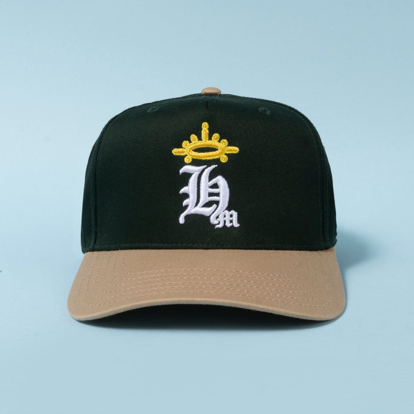 HM Halo OE Snapback - Green/Natural