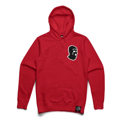 Ski Mask Chenille Patch Hoodie - HW