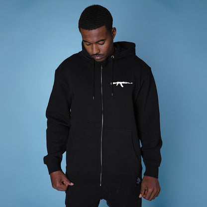 AK Logo Zip-Up Hoodie - LW