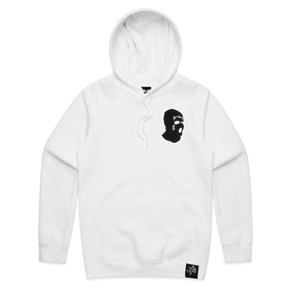 Ski Mask Chenille Patch Hoodie - HW