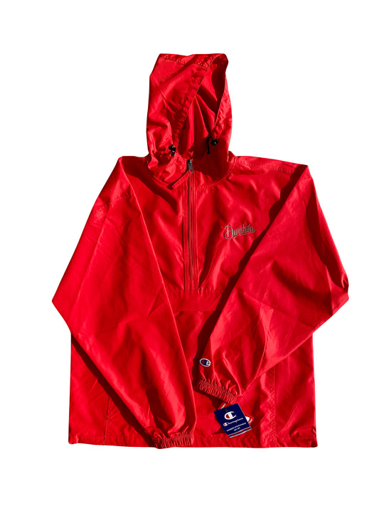 Handwritten Half Zip Champion Windbreaker