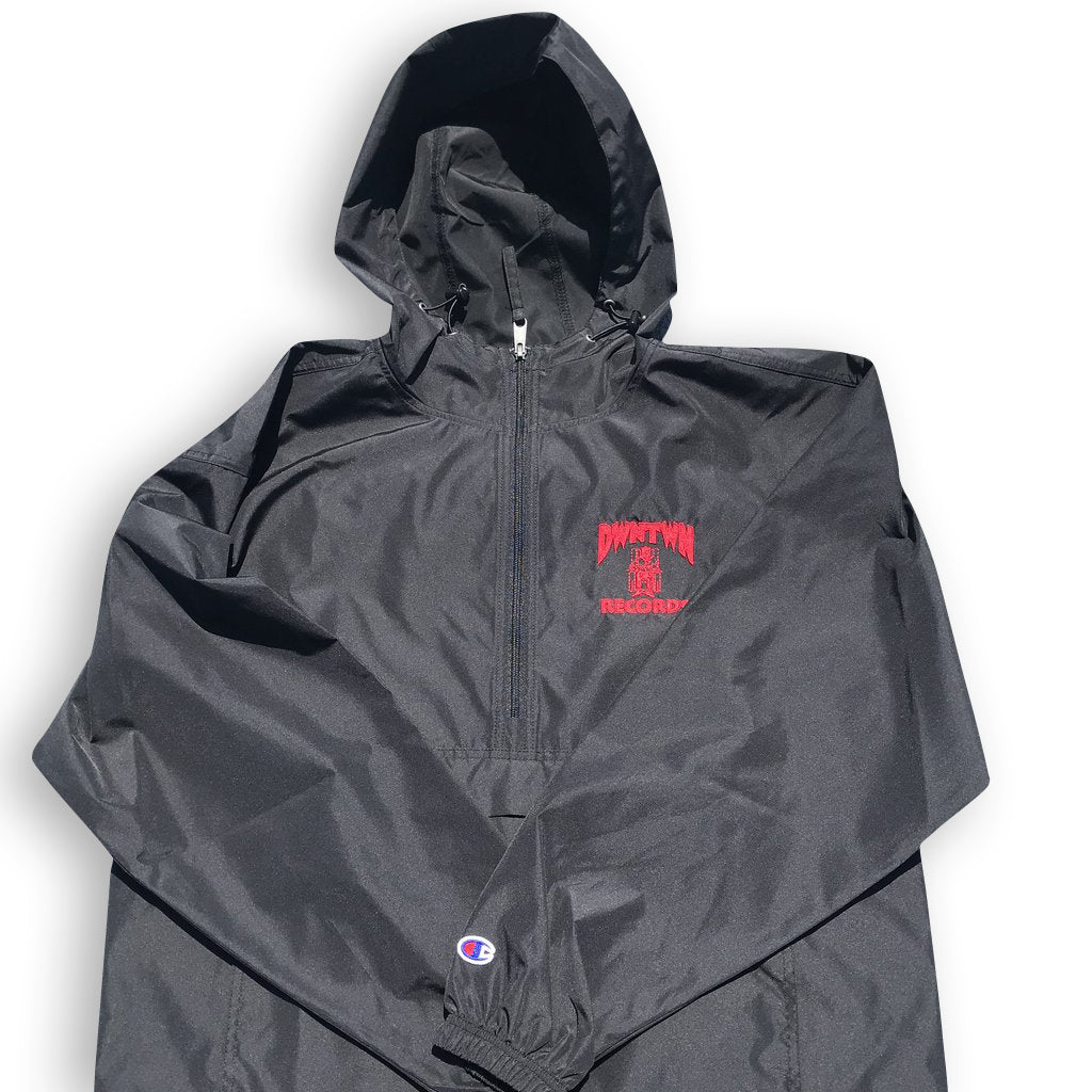 Dwntwn Records Half Zip Champion Windbreaker