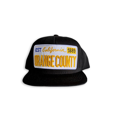 Orange County License Plate Hat