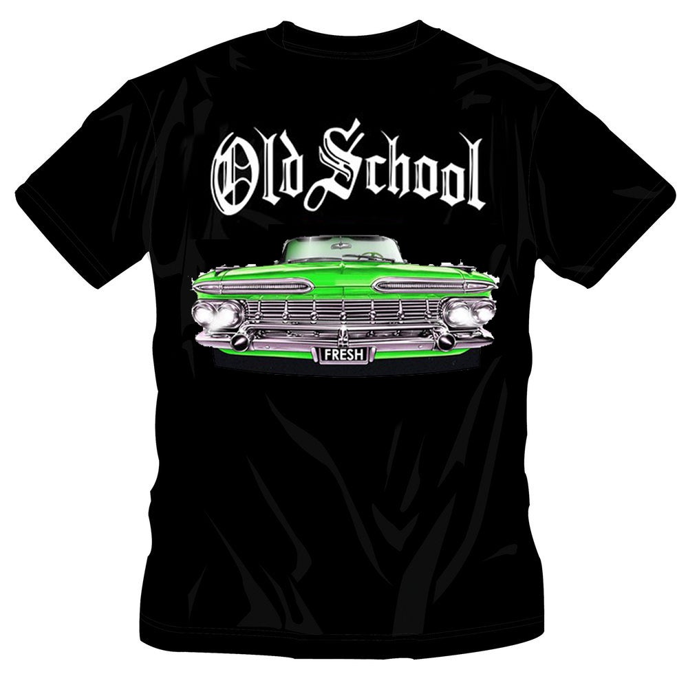 Old School Green Car