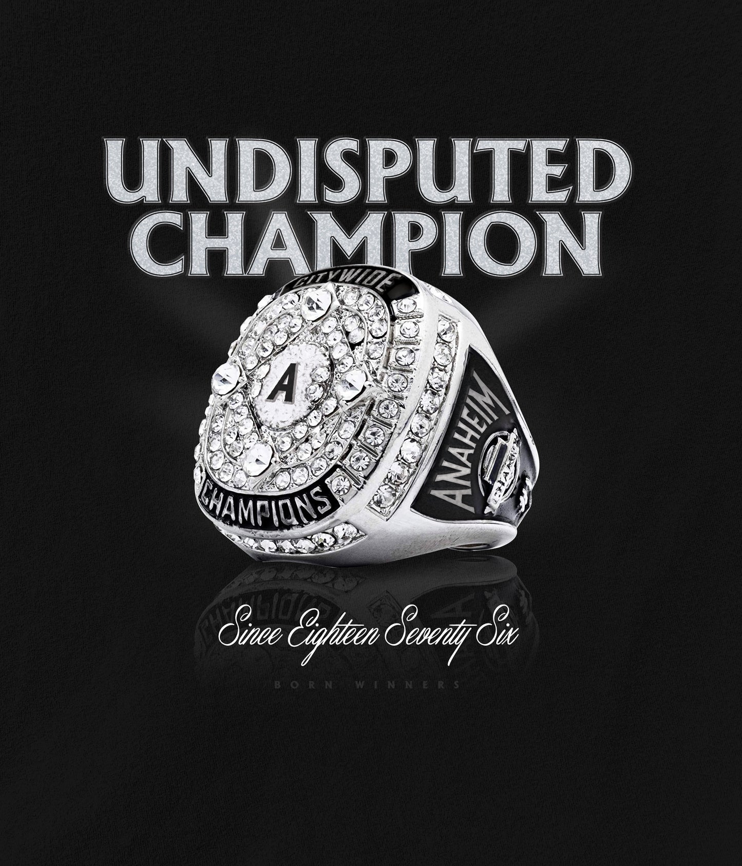 Anaheim Championship Ring Crewneck Sweatshirt