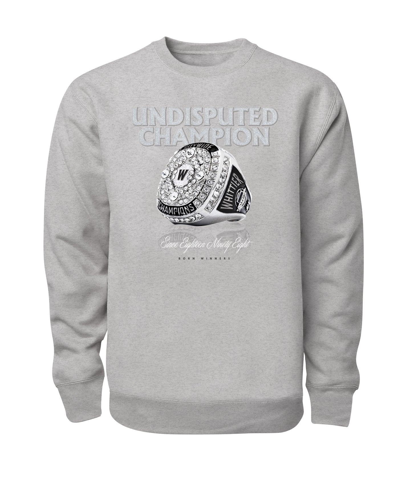 Whittier Championship Ring Crewneck Sweatshirt