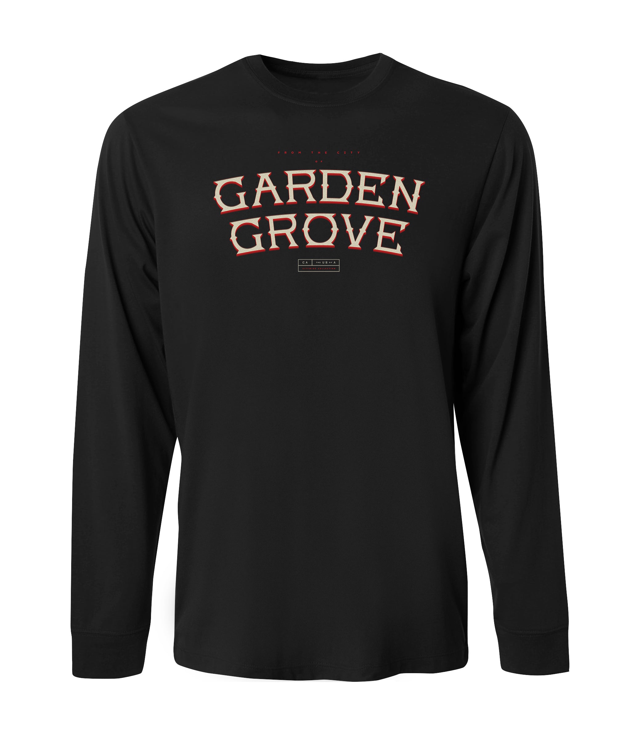 Garden Grove Stacked Long Sleeve Tee