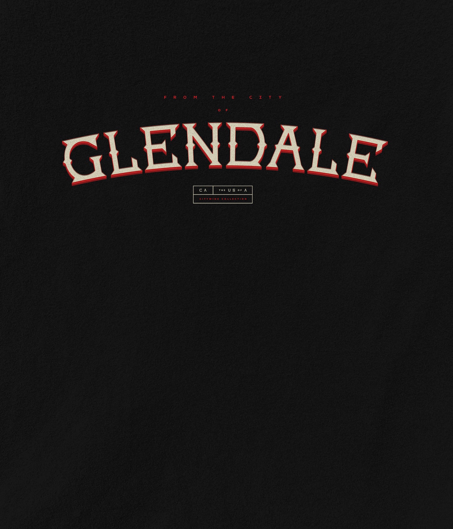 Glendale Stacked Crewneck Sweatshirt