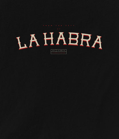 La Habra Stacked Crewneck Sweatshirt