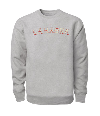 La Habra Stacked Crewneck Sweatshirt