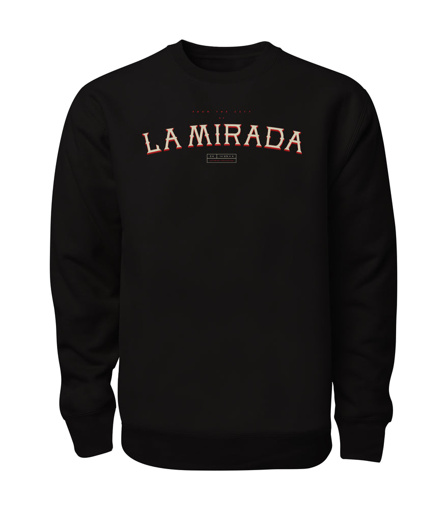 La Mirada Stacked Crewneck Sweatshirt