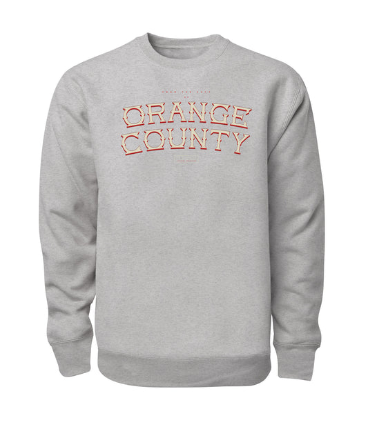 Orange County Stacked Crewneck Sweatshirt