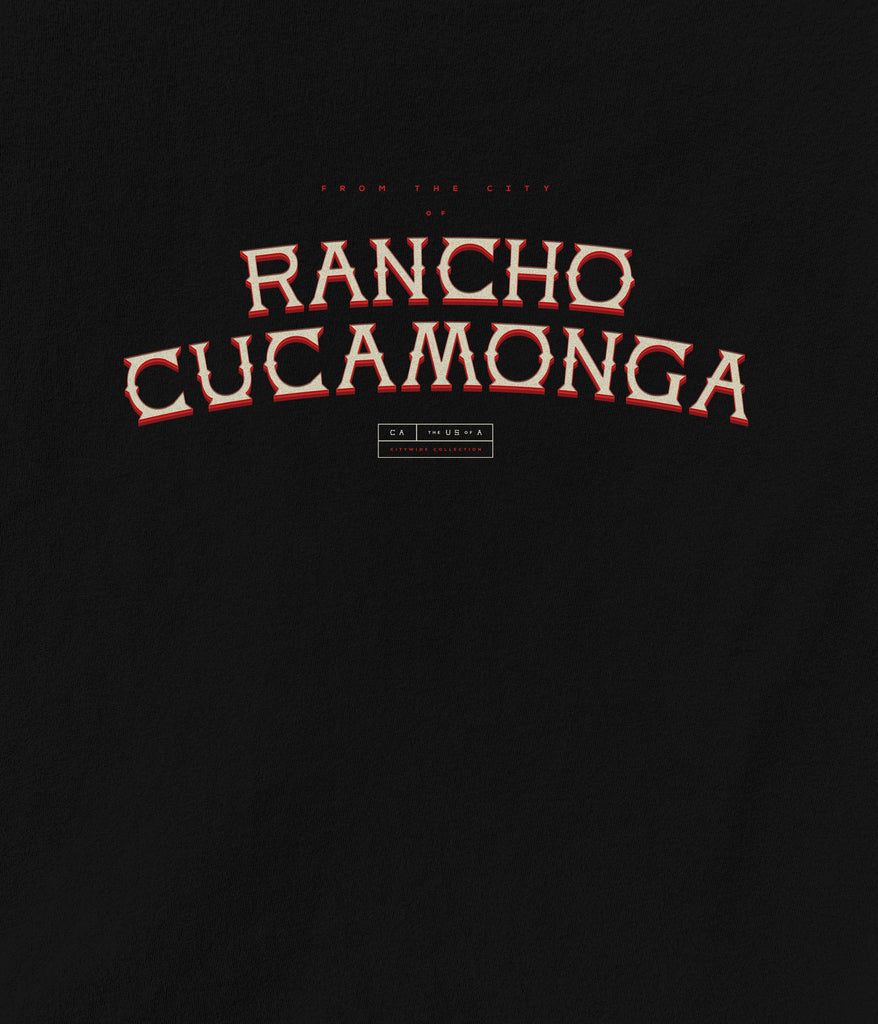 Rancho Cucamonga Stacked Long Sleeve Tee